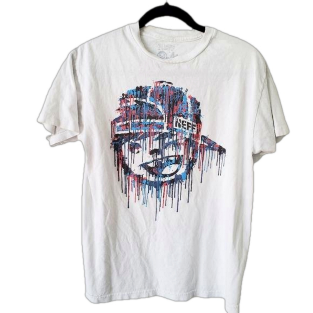 Neff Street Art Graphic T-Shirt Size Medium
